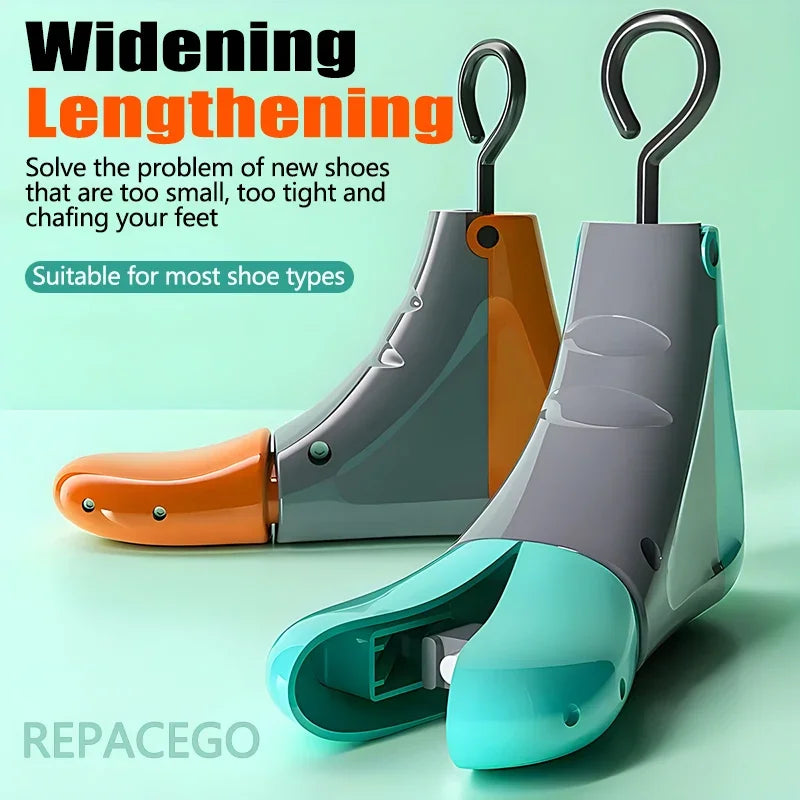Repacego 1 Piece Shoe Stretcher Shoe Trees Universal Unisex Women Men Adjustable Length Width high low top shoes Extender Keeper