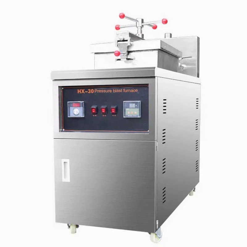 Fryer Pressure Commercial Stainless Steel Roast Duck Chicken Horizontal Bar Food Processor Gas Electric Heated Stove
