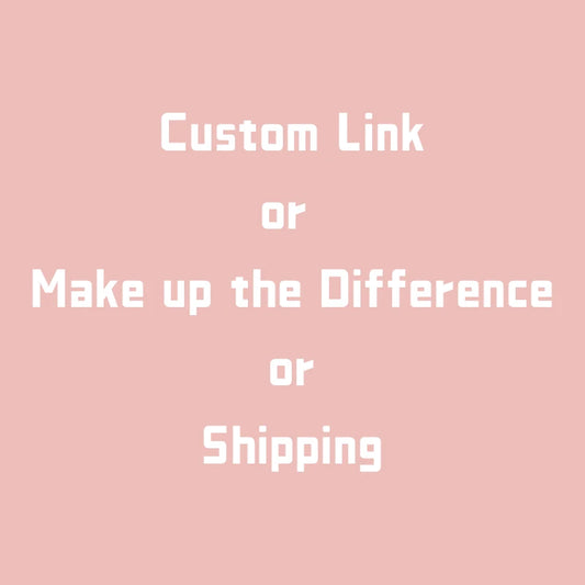 Customized Special Pay  Shipping Cost