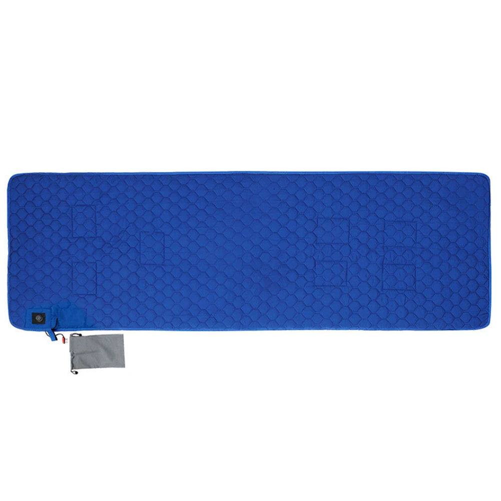 3-Level Adjustable USB Heating Sleeping Mat Electric Heating Pads Outdoor Camping Tent Sleeping Mattress Thermalpad Foot Warmer