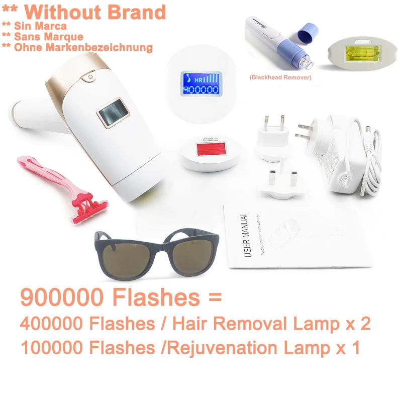 Lescolton IPL hair removal machine Display Machine T009i Laser Permanent Bikini Trimmer Electric Depilador a laser
