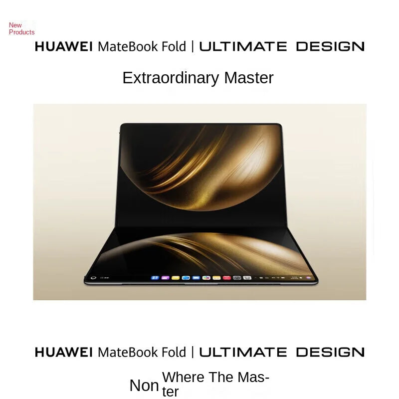 HUAWEI MateBook Fold Extraordinary Master 18-inch Dual-layer OLED Display HarmonyOS 5 Ultra-light and Thin Folding Computer,