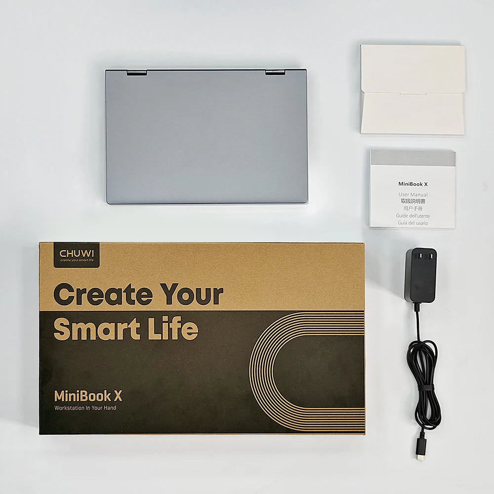 CHUWI MiniBook X 2-in-1 Laptop Intel N150(up to 3.6GHz) 512GB ROM 16GB LPDDR5 10.51" 2K FHD IPS Windows 11 Touch Screen Laptop