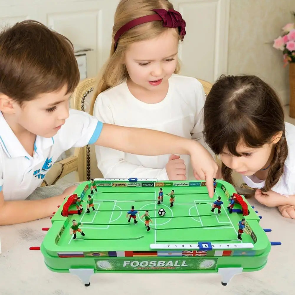 Football Table Interactive Game for Family Party Compact Soccer Table Game Desktop Interactive Soccer Toys gifts for Kids Adults