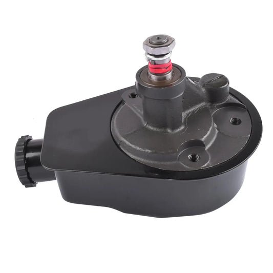 AP03 For Chevy Ford GM Chrysler PS Power Steering Pump Keyway Style Black