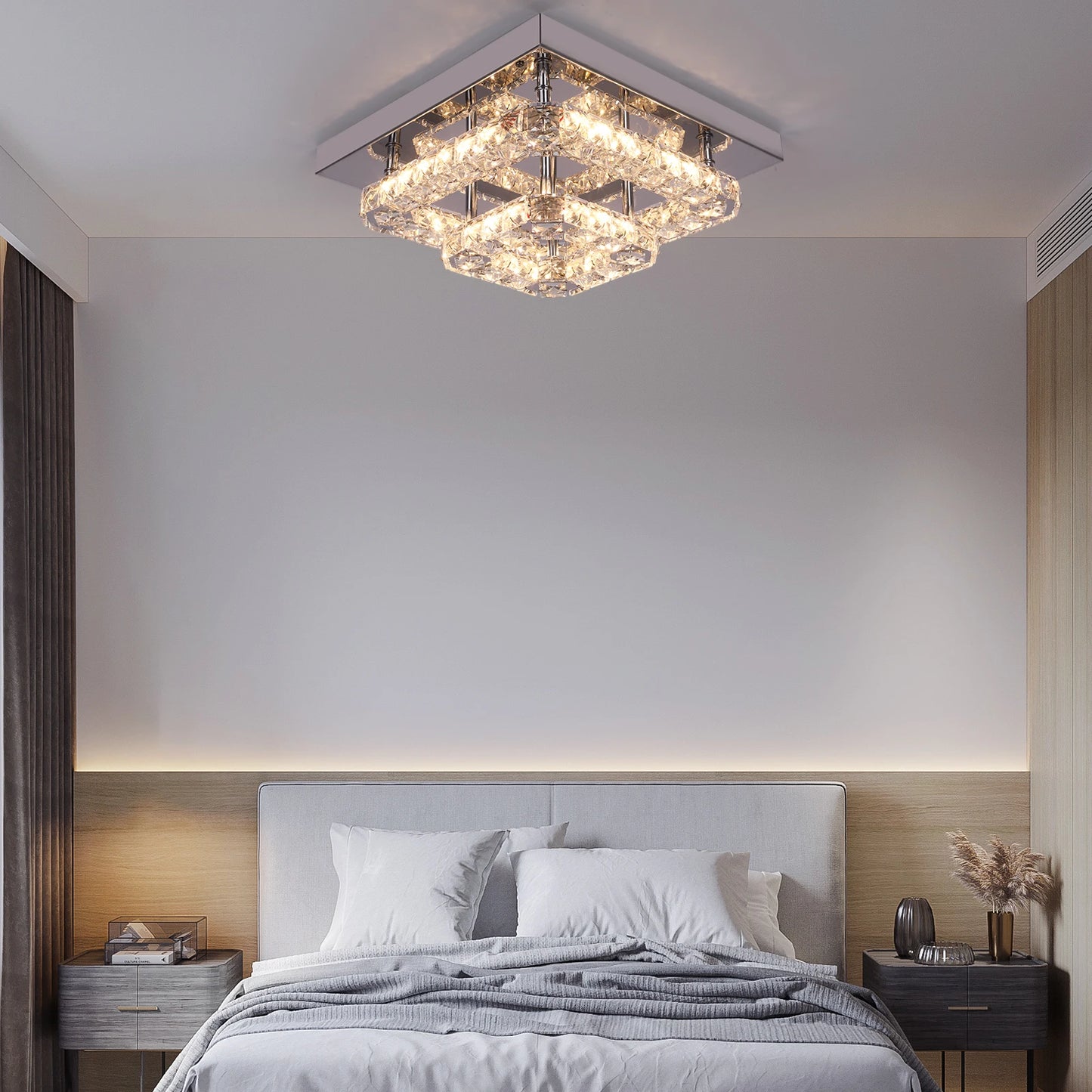 Vetrulus Crystal Chandelier Luxury Living Room Bedroom Ceiling Lights Led Kitchen Light Hanging Lamps Lustre Dining Decorative