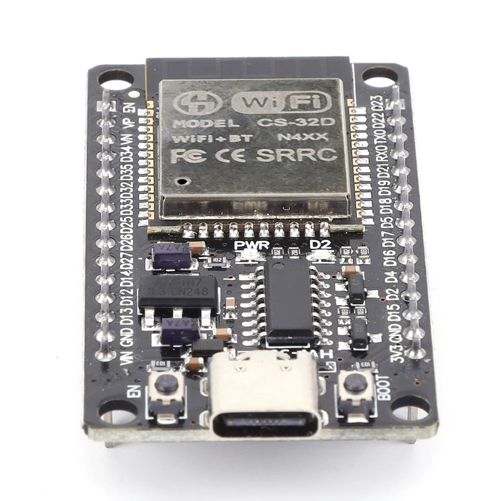 1-10PCS ESP32 WROOM-32 Development Board ESP32 TYPE-C CH340C WiFi+Bluetooth-compatible Module for IOT Development Board 32MBIT ﻿