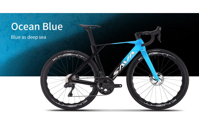 SAVA SLR8 Full Carbon Fiber E-Shift Road Bike with SHIMAN0 ULTEGRA 8170 Di2 Kit Cyclocross Road Bike Racer