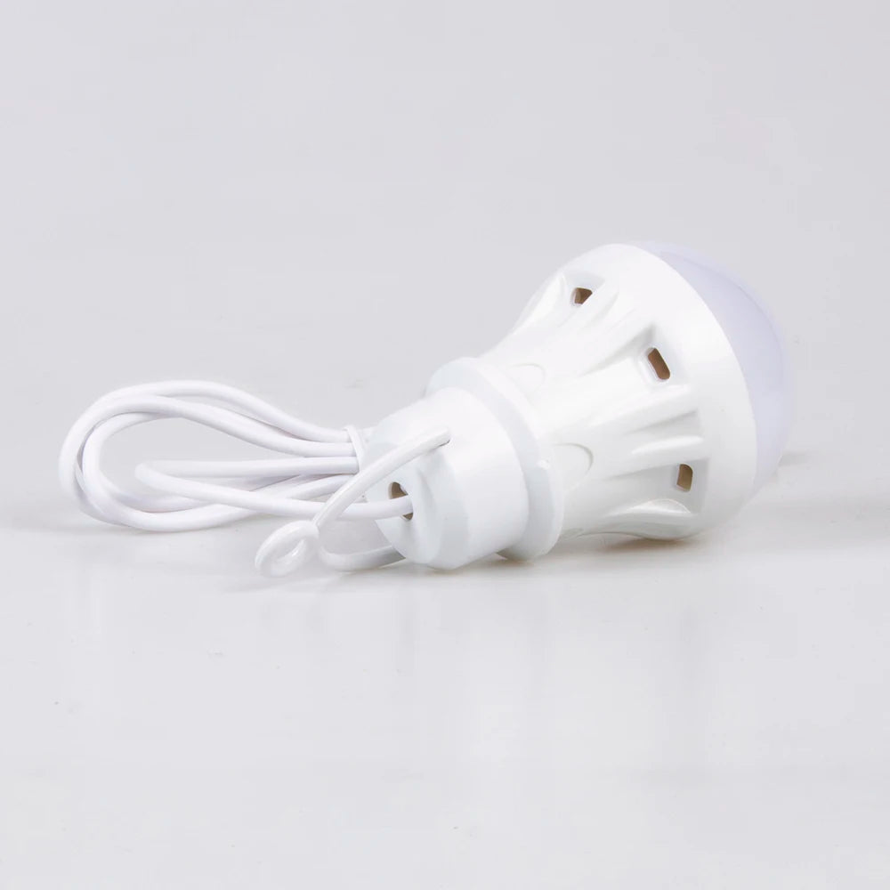 ZK50 LED Light Portable 5W Light Bulb Student Reading Learning Camping Outdoor Lighting Camping Light Mini USB Pendant Light