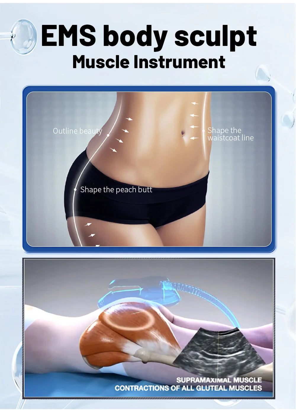 Professional NEO 6500W RF Machine Hi-EMT Body Sculpting Fat Burning Slimming EMS Body Muscle Sculpt Stimulation Equipment