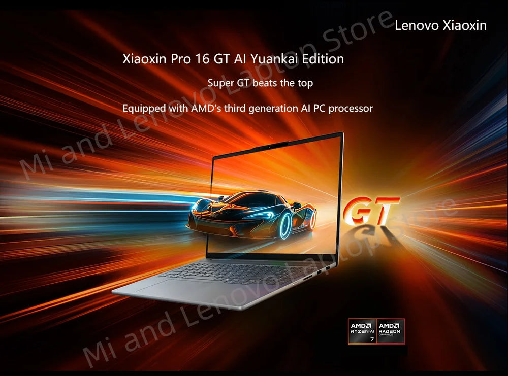 Lenovo Xiaoxin Pro 16 2025 GT AI 7 H 350/AI 9 H 365 16inch 32GB 1TB 2.8K 120Hz OLED Grey