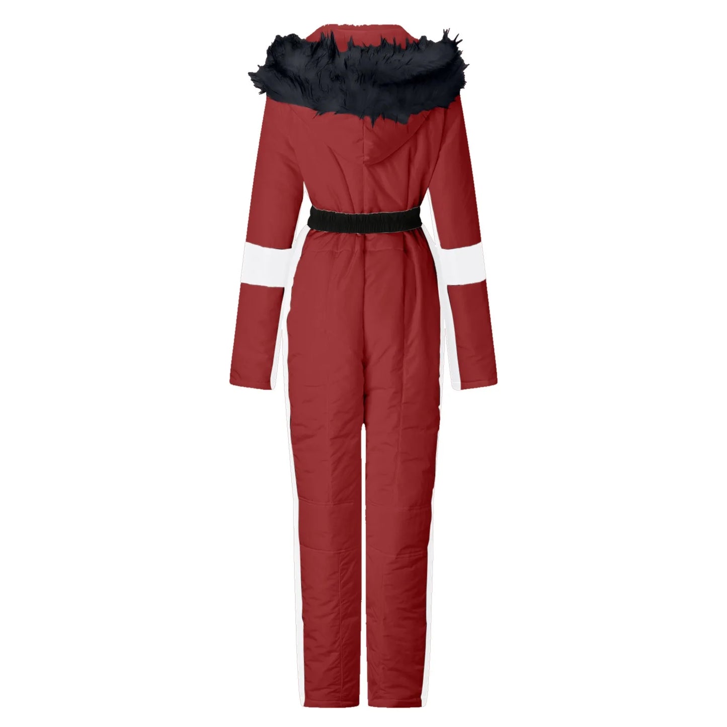 Women's Winter Outdoor Sports Jacket Jumpsuit Outdoor Removable Sports Zipper Ski Snow Overcoat Women Winter Down Coat Chaquetas