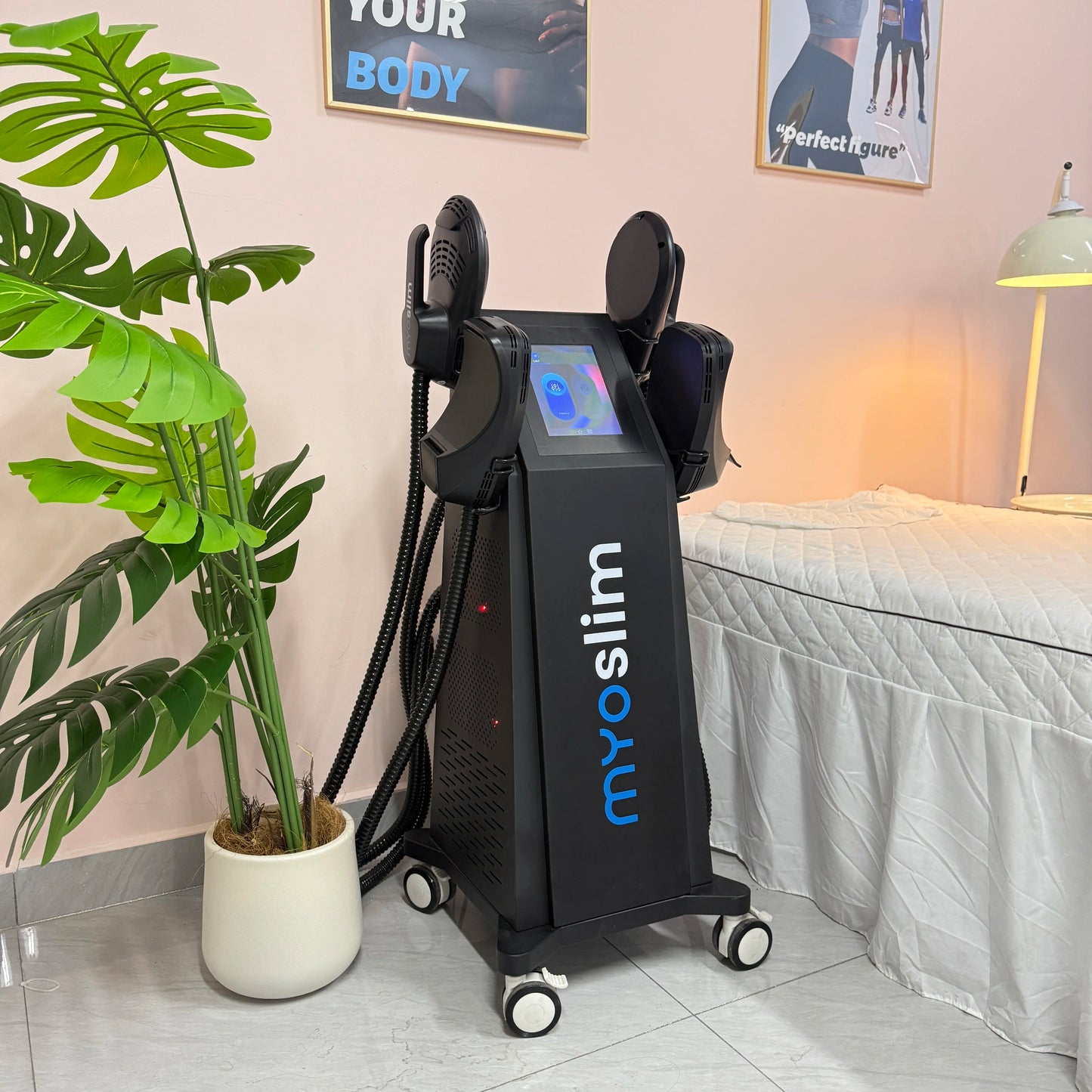 Professional NEO 6500W RF Machine Hi-EMT Body Sculpting Fat Burning Slimming EMS Body Muscle Sculpt Stimulation Equipment