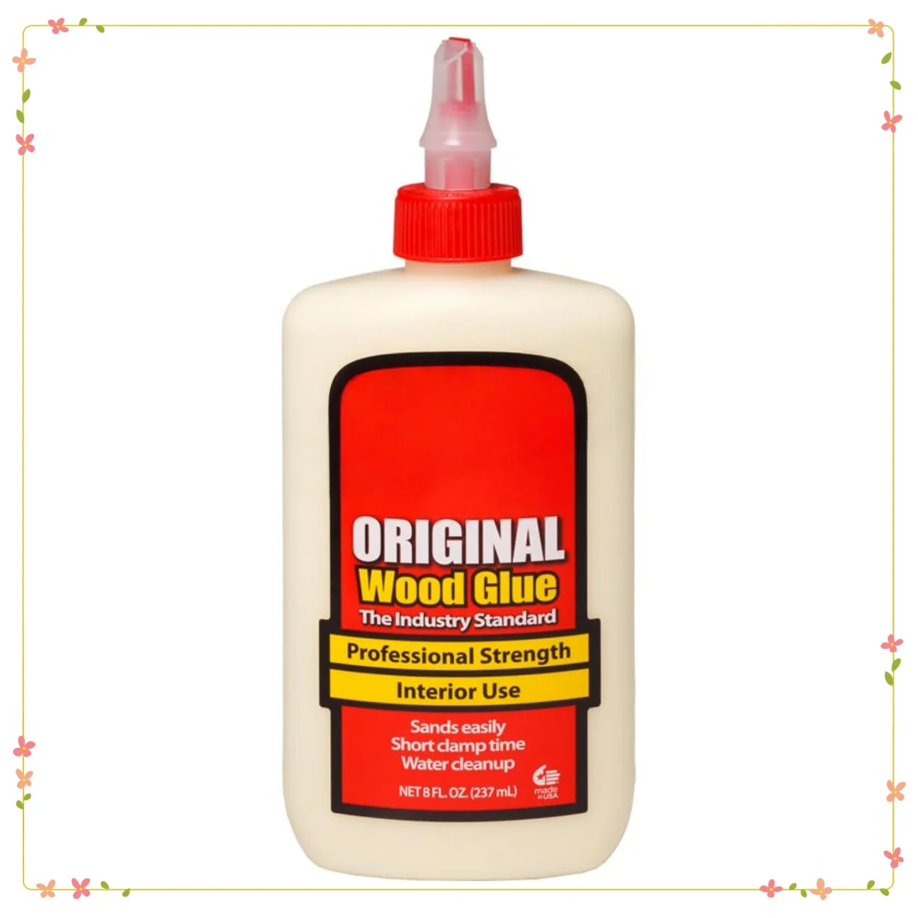 Original Wood Glue 5063, Industry Standard for Woodworking, Furniture Repair/Assembly,  Home Repair or Modeling, 8 oz