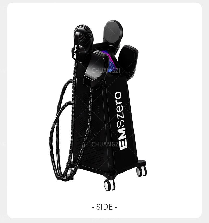 Professional EMSzero RF Machine 2024 EMSzero Body Sculpting Machine 4 Handle Fat Burning EMS Slimming Muscle Stimulator 15 Tes