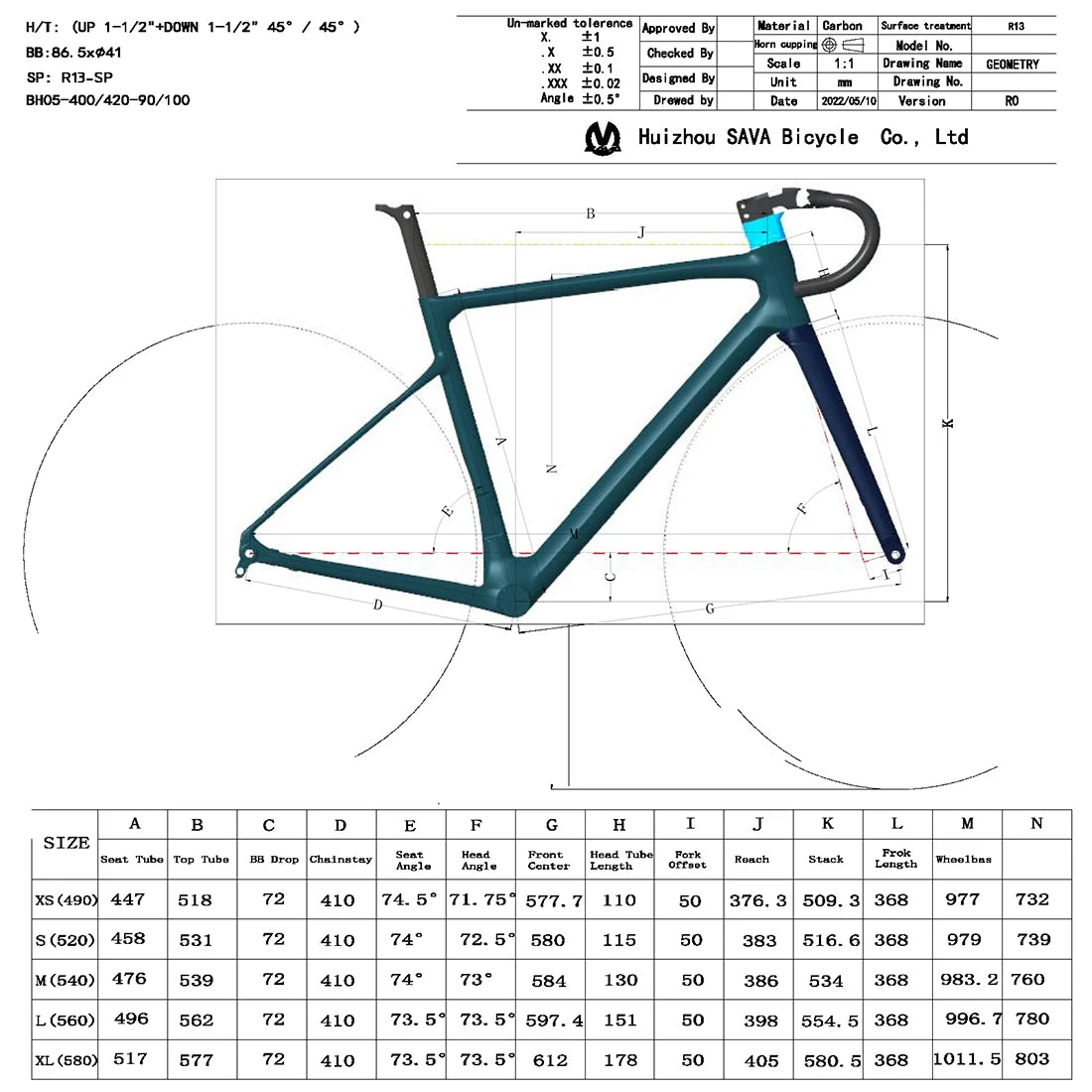 SAVA C7 Racing Team Full Carbon Fiber electronic shifting Road Bike 24-speed with SHIMAN0 7170 DI2 Kit, UCI Approved