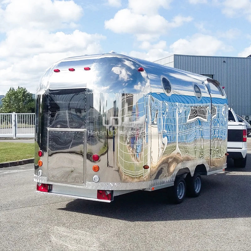 Urdream Custom Concession Catering Mobile Bar BBQ Food Trailer Fully Equipped Ice Cream Coffee Fast Food Truck Sale
