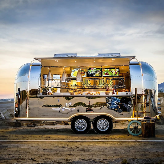 Urdream Custom Concession Catering Mobile Bar BBQ Food Trailer Fully Equipped Ice Cream Coffee Fast Food Truck Sale