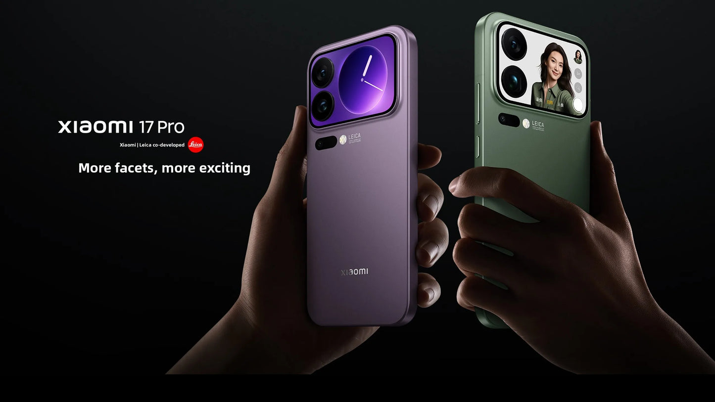 Brand New Xiaomi 17 Pro Smartphone Snapdragon 8 Elite Gen5 6300mAh Battery 100W Hyper Charge 6.3" CN version NFC Dual Screen