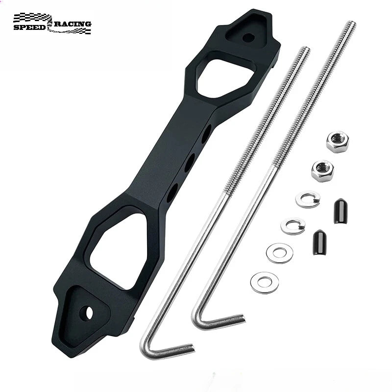 Heavy Duty Battery Hold Down Billet Aluminum Battery Tie Down Bracket J Bolts