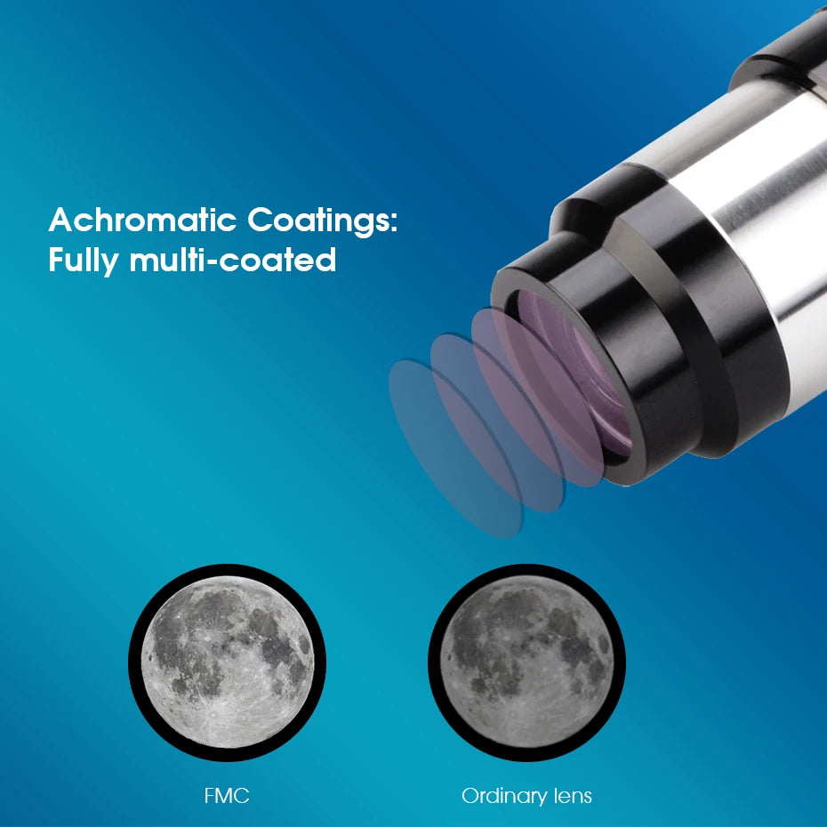 SVBONY 1.25" Telescope Eyepiece Barlow Lens 3x Fully Multi-Coated Advanced Achromatic SV136