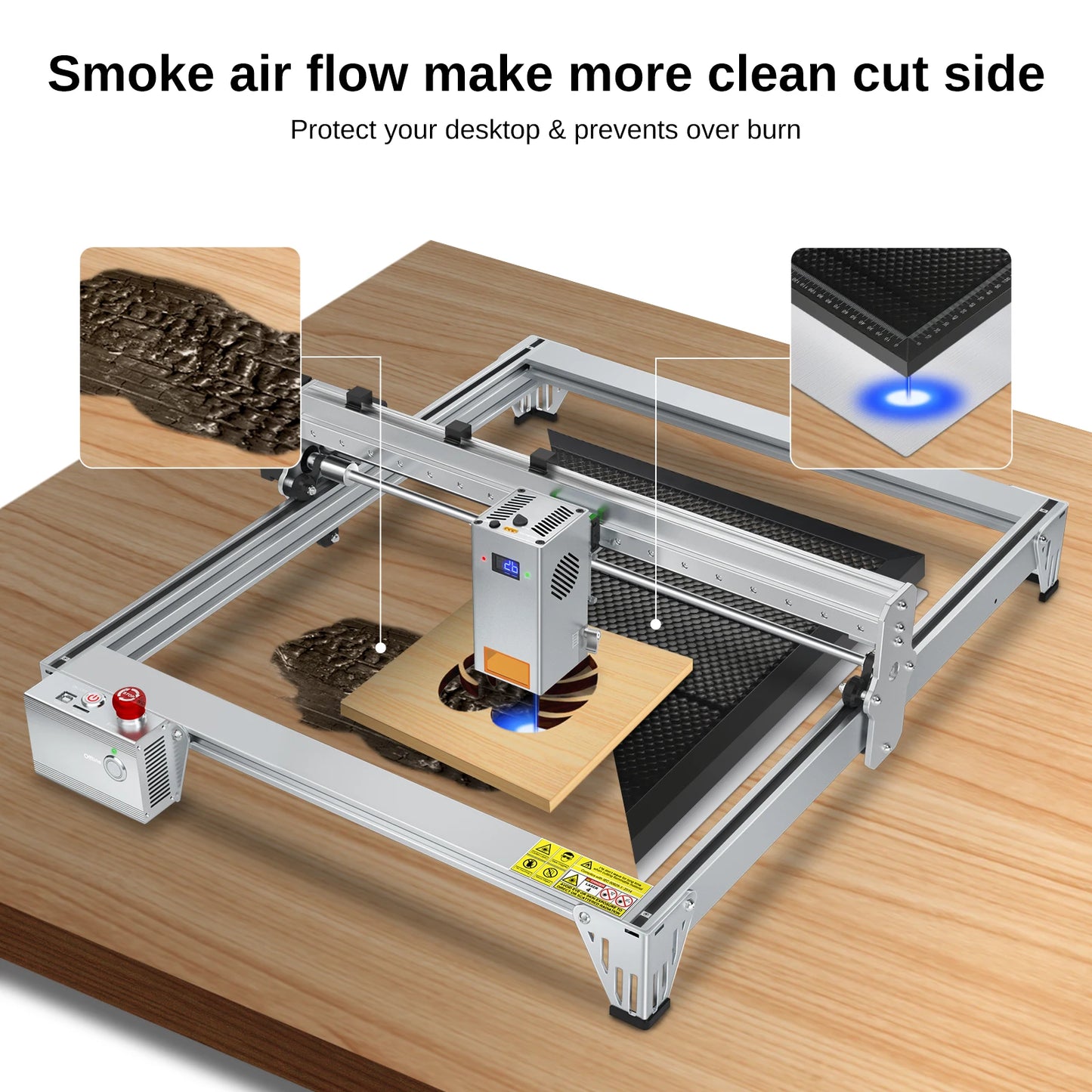 LASER TREE Laser Honeycomb Working Table Size 400*400mm  For Laser Engraving Cutting Machine DIY Laser Equipment Part