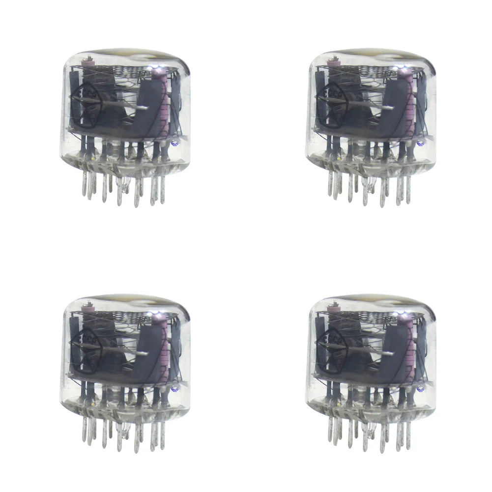 1-6PCS IN-12 Digital Tube with Decimal Point Nixie Glow Tubes Symbol Tube IN12 Nixie Tube Clock Glow Tube for LED Clock DIY Part
