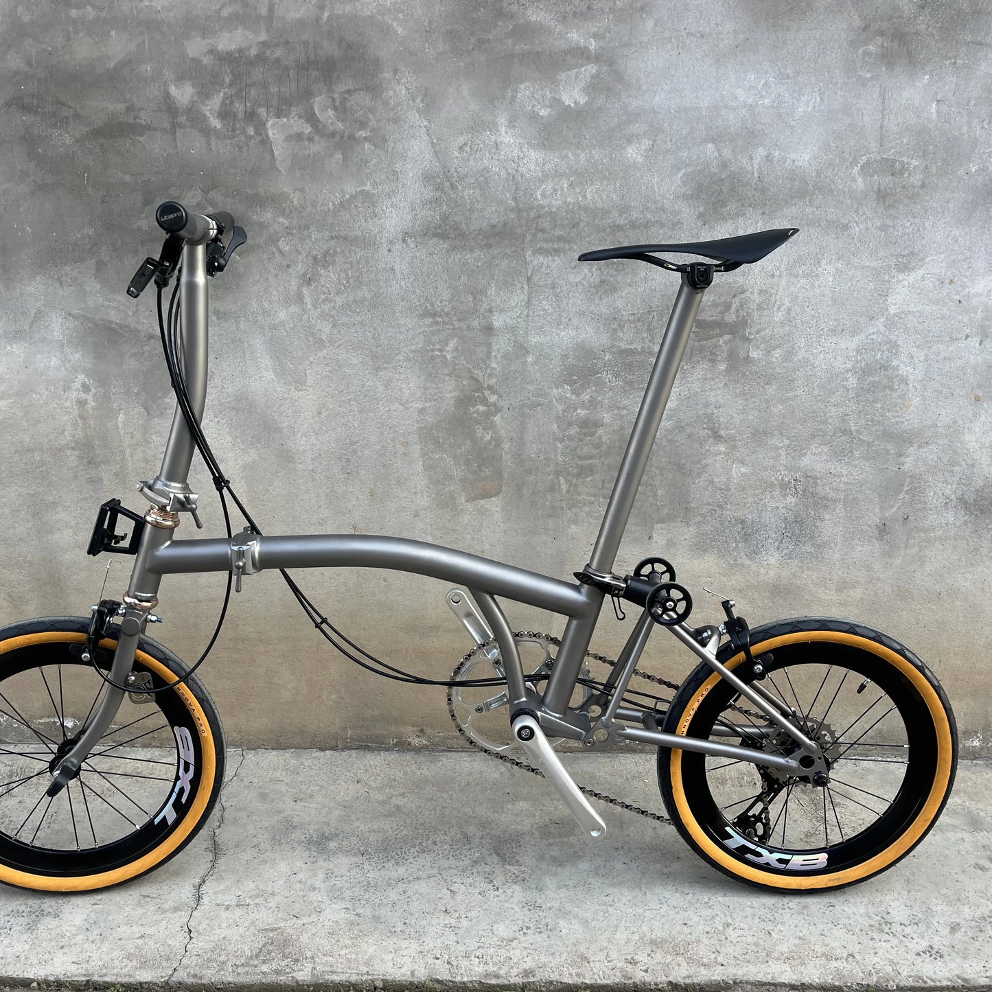 COMEPLAY Full Titanium Tri-fold Bike，Wholesale