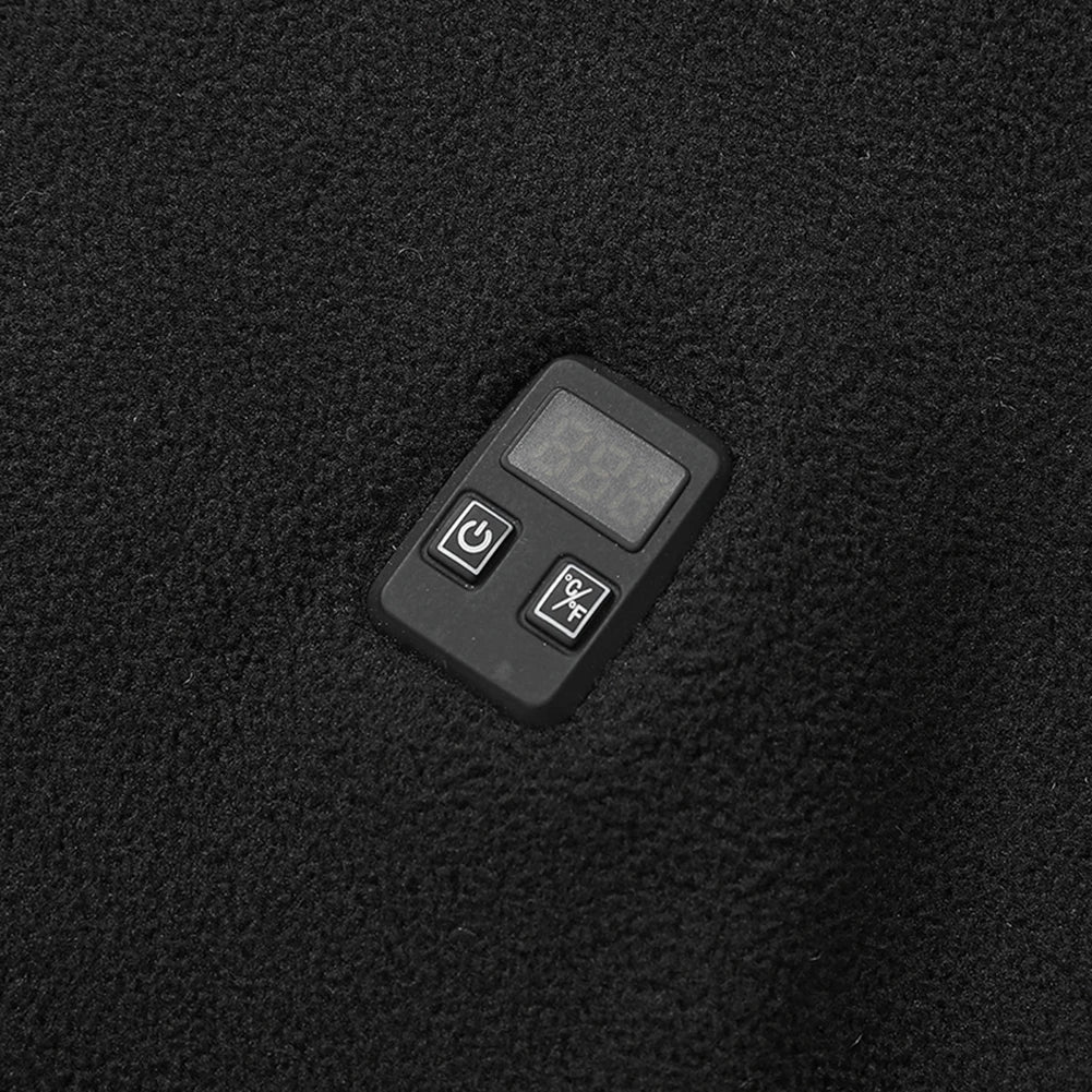 9 Heated Area Heating Jacket USB Charging Heated Insulated Jackets Warm Heated Sweater 3 Gear Temperature for Outdoor Activities