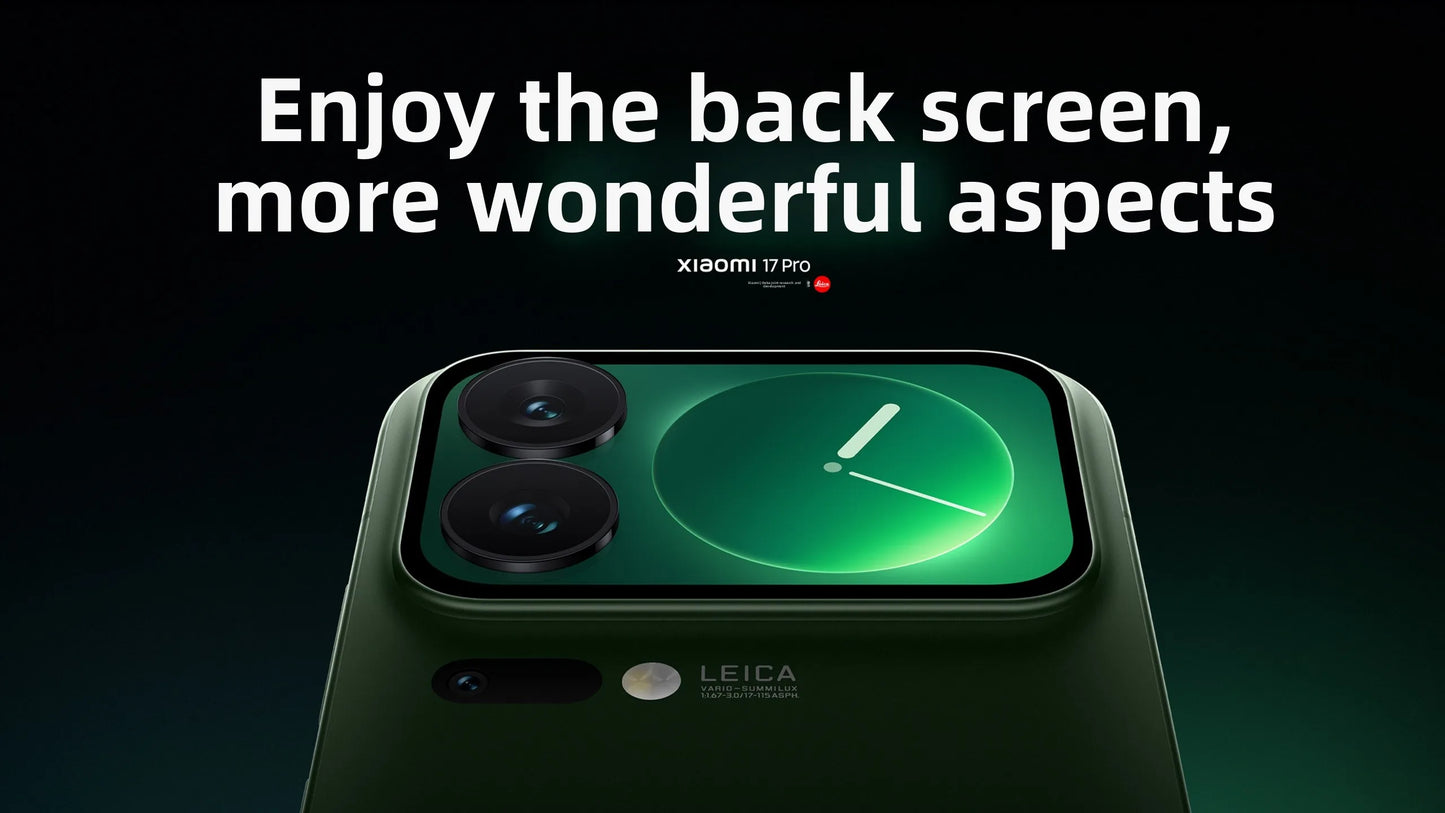 Brand New Xiaomi 17 Pro Smartphone Snapdragon 8 Elite Gen5 6300mAh Battery 100W Hyper Charge 6.3" CN version NFC Dual Screen