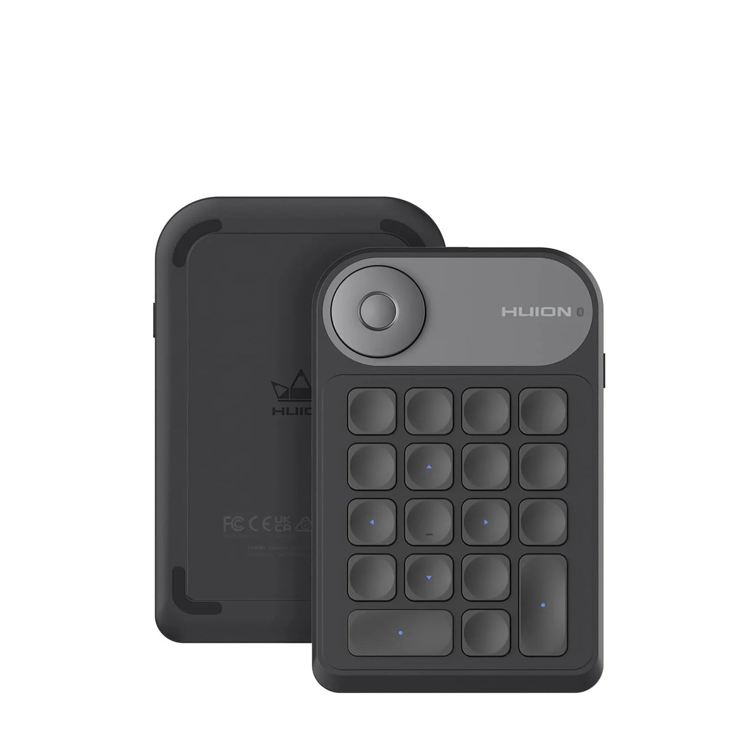 Huion K20 Keydial mini Keyboard for Drawing Tablet, PC and Phone,18 Keys Keyboard + Dial Controller,Upgraded version