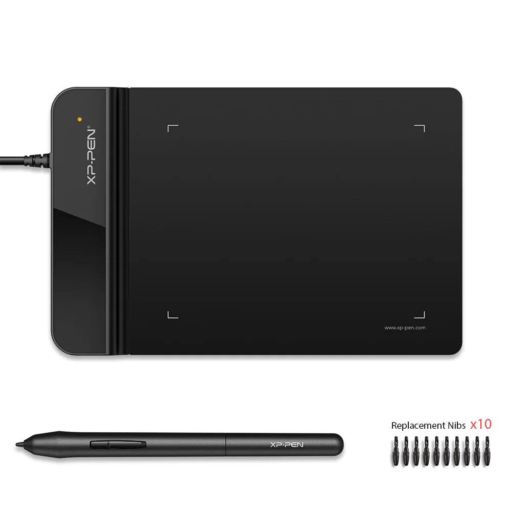 XPPen Star G430S Graphics Tablet 4x3 Inch Digital Drawing Tablet 8192 Levels Mini Tablet for OSU Game with Battery-free Stylus