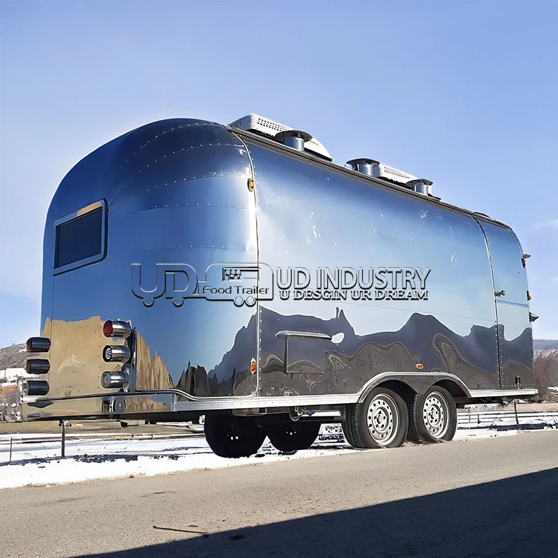 Urdream Custom Concession Catering Mobile Bar BBQ Food Trailer Fully Equipped Ice Cream Coffee Fast Food Truck Sale