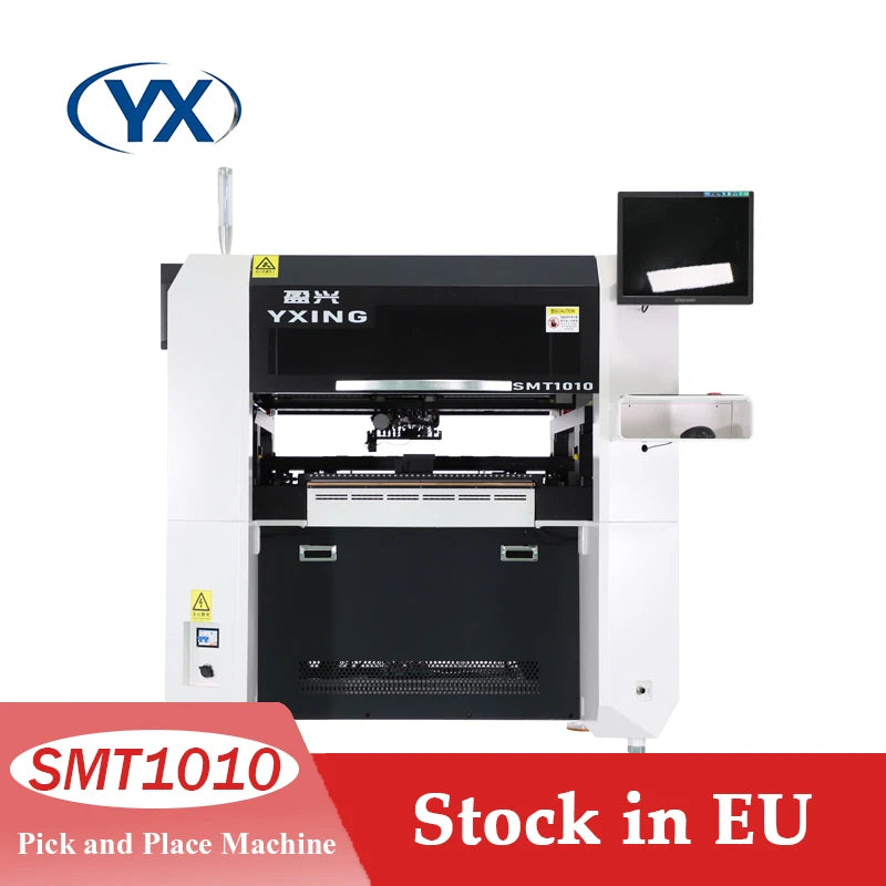 Stock in EU High Quality SMT Production Line PCB LED Manufacturing Equipment Automatic SMD Pick and Place Machine Chip Mounter