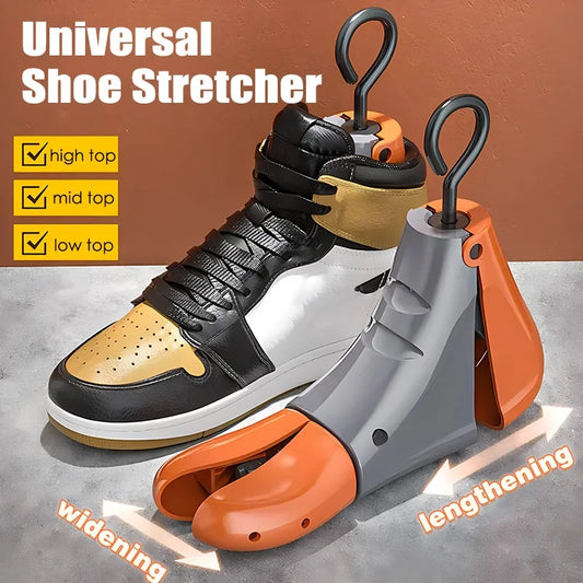 Repacego 1/2Pcs Shoe Stretcher Shoe Trees Universal Unisex Women Men Adjustable Length Width high top Expander Extender Keeper
