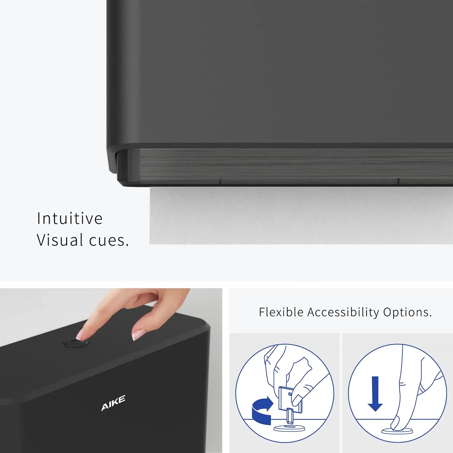 AIKE Paper Towel Dispenser kitchen installation