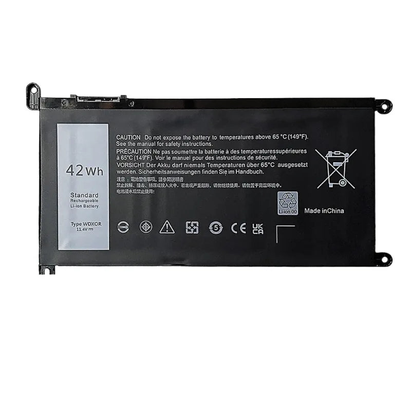 WDXOR WDX0R Laptop Battery for Dell Inspiron 13 15 5000 7000 5570 7579 7378  5565 5567 5378 5379 Latitude 3340 3400 3500 3190