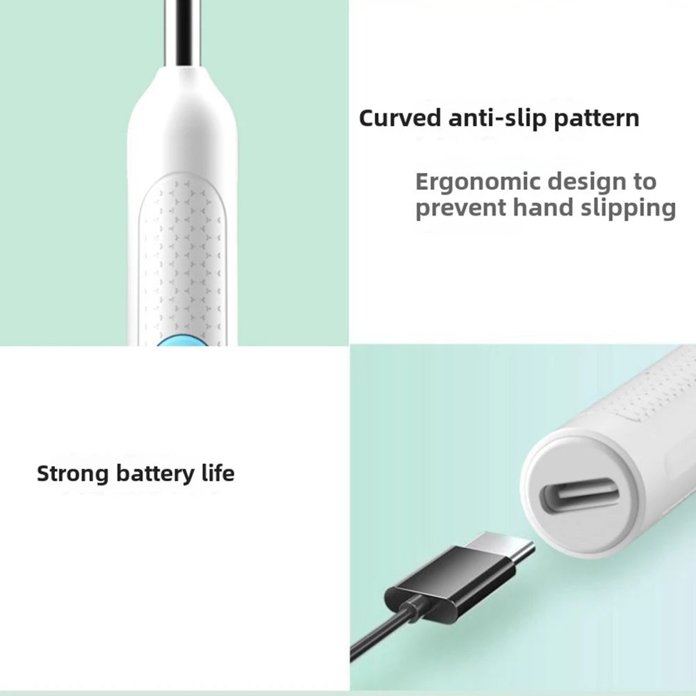 Visual Ear Wax Cleaner with Camera Safe Earwax Removal Endoscope with Camera Luminous Otoscope Ear Cleaning Tools Ear Care