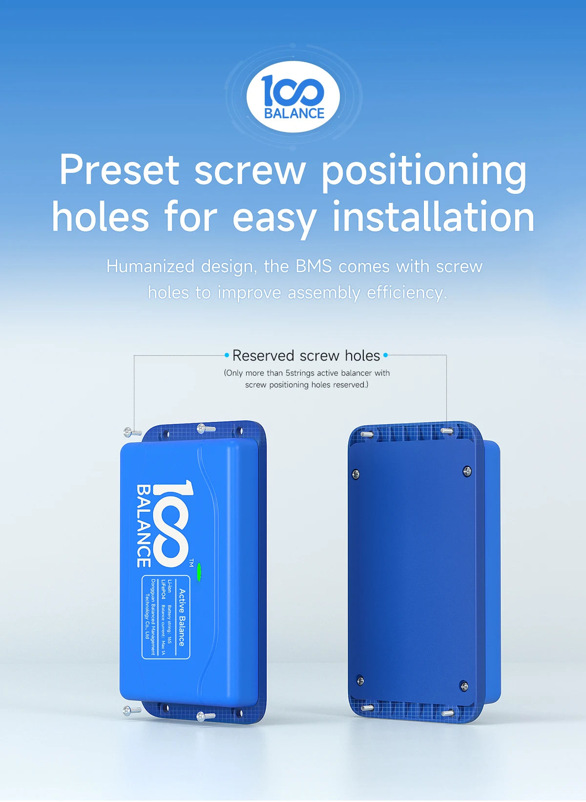 DALY Active balancer 1A 5A lifepo4 balancer 4S active equalizer 8S 10S 13S 20S 16S active balancer for energy storage