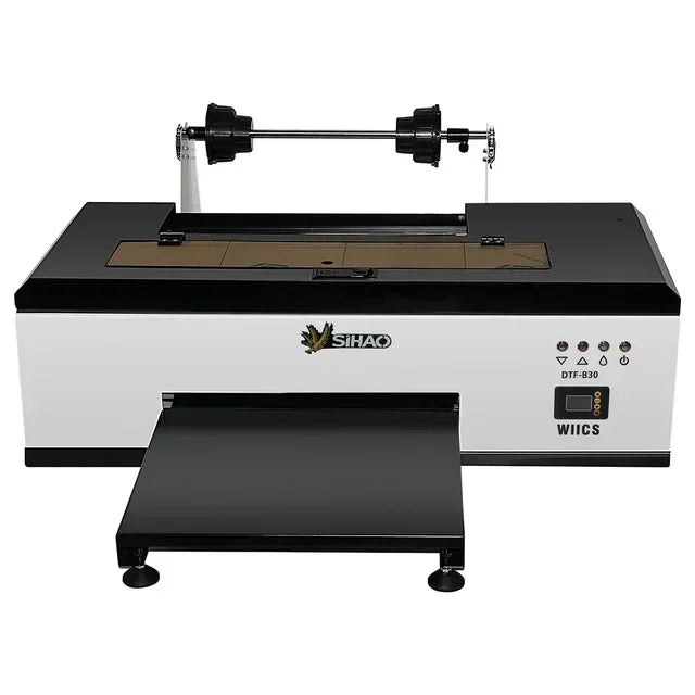 SIHAO R1390/L1800 A3 DTF Printer Oven All-in-One for T-Shirt Fabric Textile Clothing Printing DTF Transfer Film Printer Machine