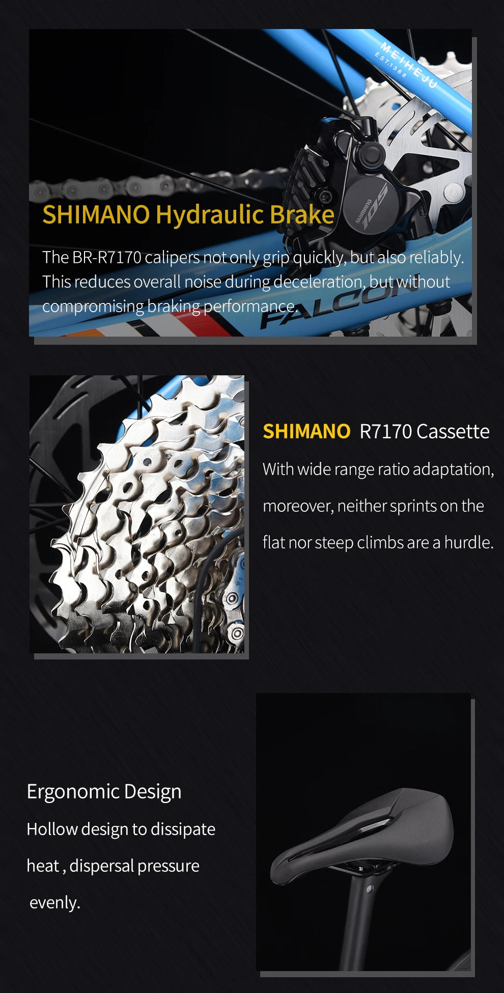 SAVA C7 Racing Team Full Carbon Fiber electronic shifting Road Bike 24-speed with SHIMAN0 7170 DI2 Kit, UCI Approved
