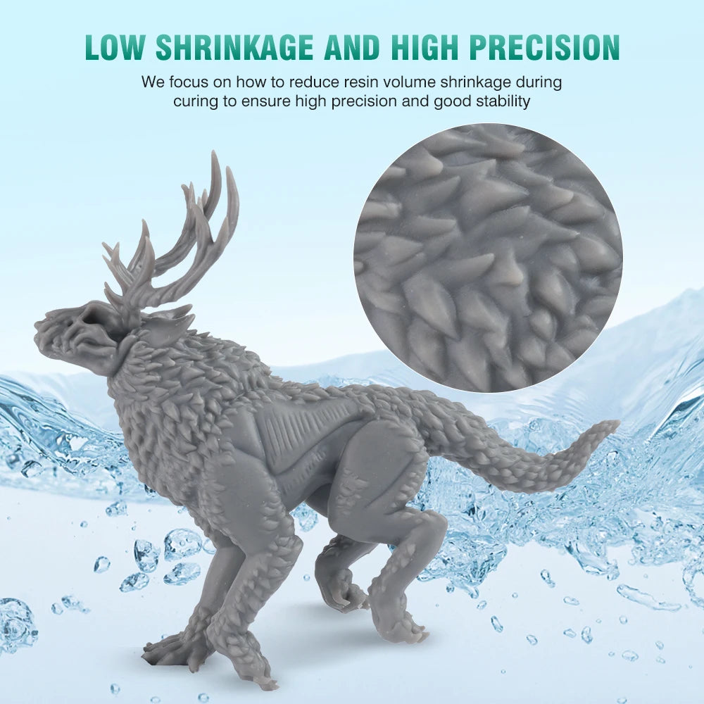 SUNLU 5KG Water Washable 3D Printer Resin 395-405nm 1kg 3D Resin Fast Curing 3D Resin for 2K 4K 8K LCD DLP SLA Resin 3D Printer