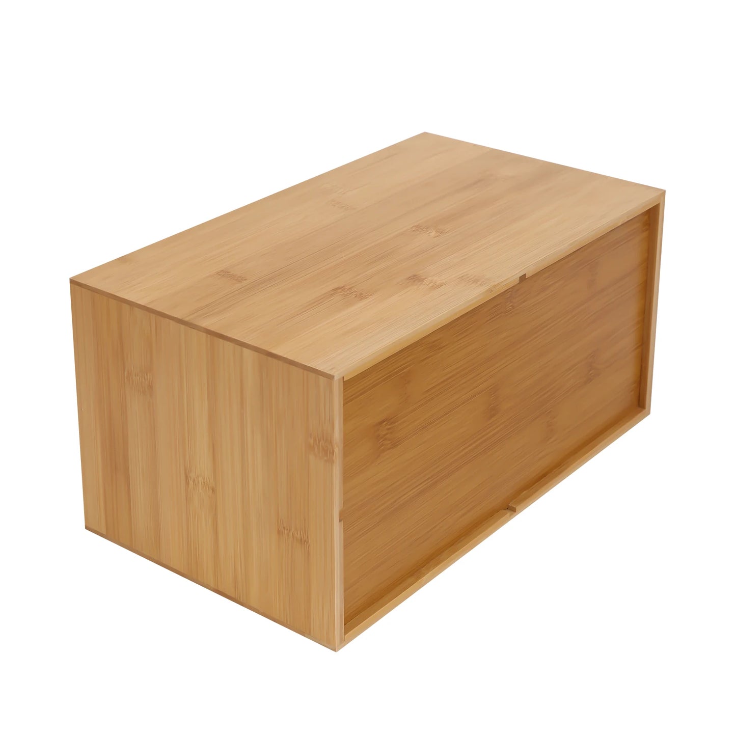 Bamboo Desk Drawer Organizer Tabletop Storage Cabinet Corner Desk Organizer W/3 Drawers for Home Office Supplies,33*19*16cm