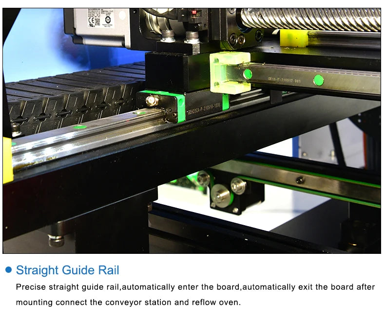 Stock in Europe New product 2022 automatic chip mounter PCB assembly machine SMT550 with PCB400*200mm
