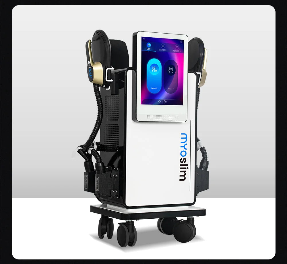 Upgrade EMS Professional Fat Reduction Body Contouring Equipment Wireless Handle Muscle Stimulate Shaping
