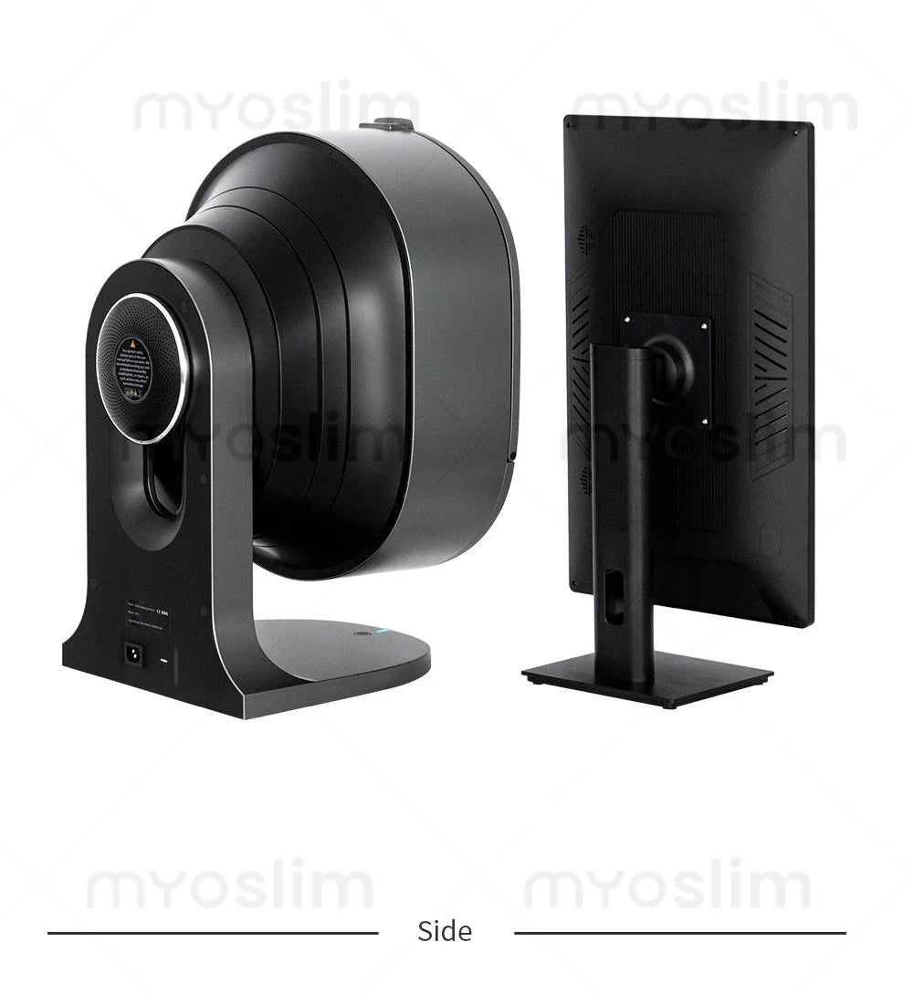 X5 3D Ai Skin Image Analyzer 21.5 inch High Definition Pixels Whole Facial Scanning Multi Spectrum Moisture Scalp Detection CE