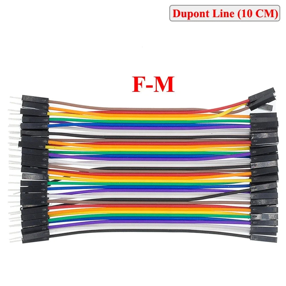 Dupont Line 10cm/20CM/30CM 15CM Male to Male+Female to + Female to  Jumper Wire  Cable for arduino DIY KIT 2035