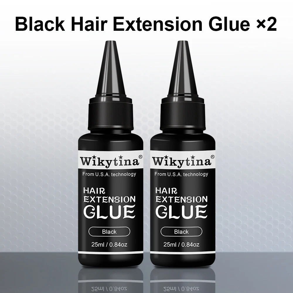 Professional UV Light Hair Extension Kit Complete Tool Set with UV Glue and Remover Machine - High-Quality Salon Styling Tools