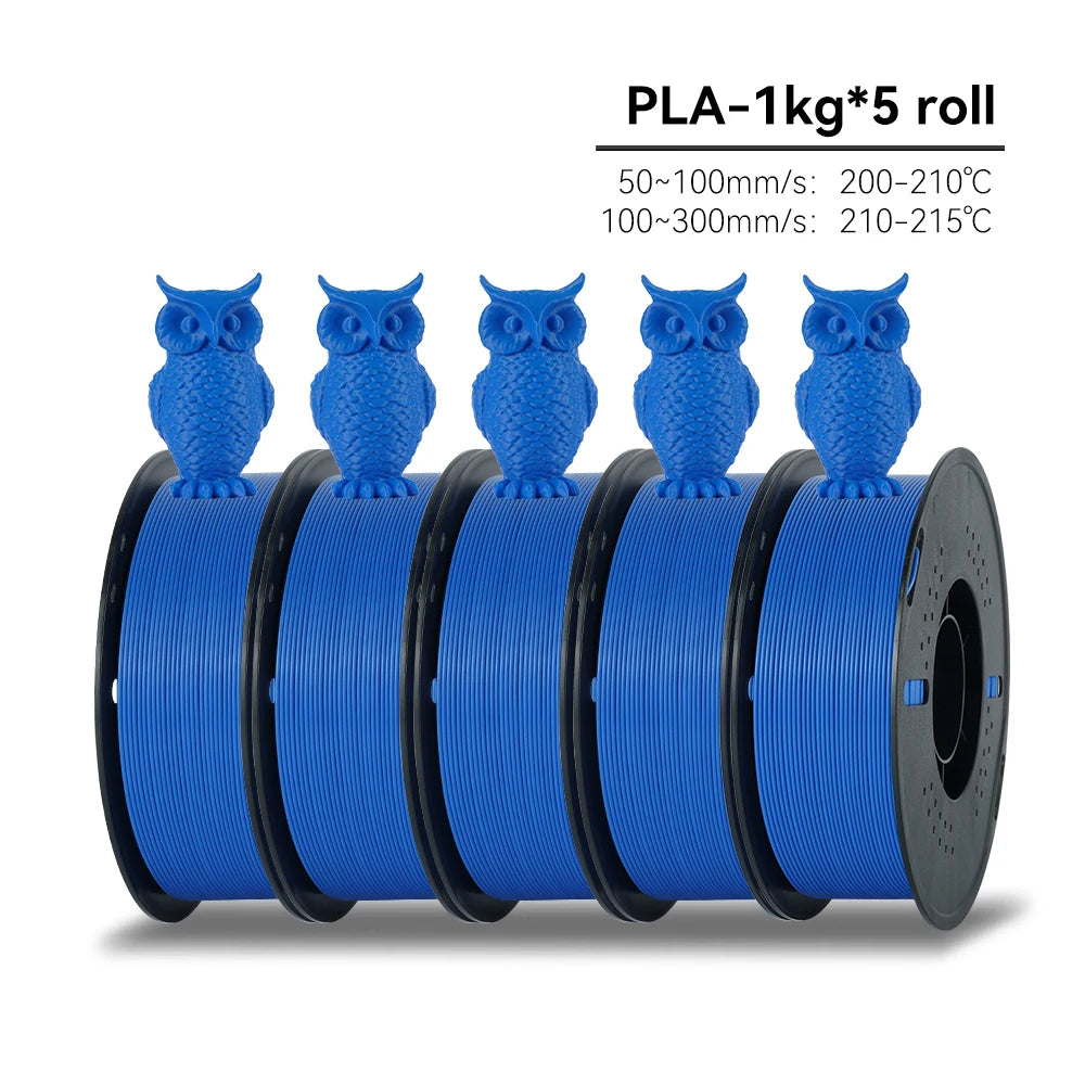 KINGROON 5/10KG PLA Filament 1.75mm Eco-Friendly Good Toughness Printing Filaments For FDM 3D Printers Material Free Shipping