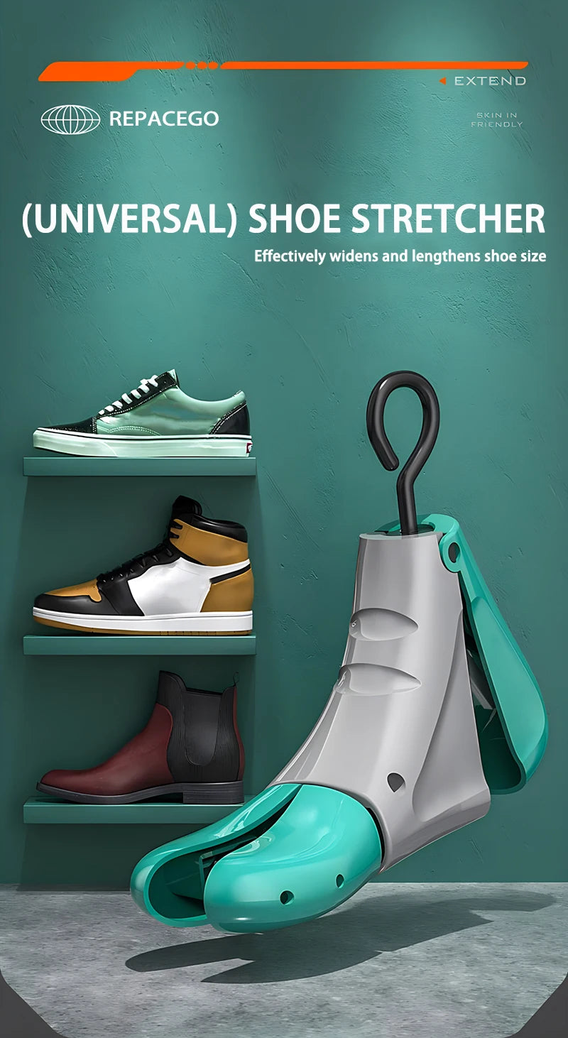 Repacego 1Pcs Shoe Stretcher Shoe Extender  Universal Unisex Women Men Adjustable Length Width high low top shoes tree Keeper